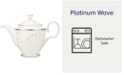 Noritake Dinnerware, Platinum Wave Coffee Pot